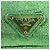Borsa a Spalla con Catena Prada in Tela Verde Oro Auth LNZ744V D'oro - vista 19