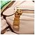 Borsa a Spalla con Catena Prada in Tela Verde Oro Auth LNZ744V D'oro - vista 24