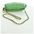 Borsa a Spalla con Catena Prada in Tela Verde Oro Auth LNZ744V D'oro - vista 7