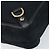 Borsa a mano Abbey in tela GG Gucci nera e oro 130739 Auth LNZ799V - vista 15