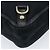 Borsa a mano Abbey in tela GG Gucci nera e oro 130739 Auth LNZ799V - vista 16