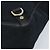 Borsa a mano Abbey in tela GG Gucci nera e oro 130739 Auth LNZ799V - vista 8