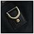 Borsa a mano Abbey in tela GG Gucci nera e oro 130739 Auth LNZ799V - vista 9