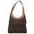 Céline Borsa a mano in tela Macadam CELINE in pelle PVC 2 in 1 marrone oro Auth 170070 D'oro - vista 13