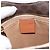 Céline Borsa a mano in tela Macadam CELINE in pelle PVC 2 in 1 marrone oro Auth 170070 D'oro - vista 19