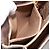 Céline Borsa a mano in tela Macadam CELINE in pelle PVC 2 in 1 marrone oro Auth 170070 D'oro - vista 23