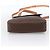 Céline Borsa a mano in tela Macadam CELINE in pelle PVC 2 in 1 marrone oro Auth 170070 D'oro - vista 5