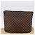 LOUIS VUITTON Bolsa de Hombro Brooklyn MM Damier Ebene N51211 LV Auth BA11409 - vista 12