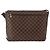 LOUIS VUITTON Bolsa de Hombro Brooklyn MM Damier Ebene N51211 LV Auth BA11409 - vista 2