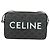 Céline Borsa Messenger Triomphe Medium CELINE Borsa a Spalla PVC Nero Oro Auth ARZ678SAM D'oro - vista 13