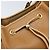 Borsa a Spalla Christian Dior Pelle Marrone Oro Auth ep13792 D'oro - vista 17