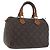 LOUIS VUITTON Borsa a Mano Monogram Speedy 25 M41528 LV Auth BSZ041 Monogramma