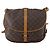 LOUIS VUITTON Bolso de Hombro Monogram Saumur 35 M42254 LV Auth fm5198 Monograma - vista 2