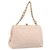 CHANEL Borsa a Mano Chain Matelassé in Pelle di Agnello Rosa Oro CC Auth ka3130SAV D'oro