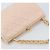 CHANEL Borsa a Mano Chain Matelassé in Pelle di Agnello Rosa Oro CC Auth ka3130SAV D'oro - vista 6