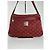 Céline Bolso de hombro de ante burdeos Celine Paris Triomphe Monogram de los años 70 - vista 12