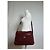 Céline Bolso de hombro de ante burdeos Celine Paris Triomphe Monogram de los años 70 - vista 9