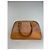 Céline Vintage Celine Paris Triomphe Monogramm Veloursleder Handtasche Rosa Braun Pink - Ansicht 10