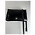 Clutch in pelle vintage Givenchy nera Nero - vista 8