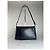 Vintage Givenchy Leder Schultertasche Marineblau - Ansicht 2