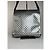 Céline Vintage Celine Paris Triomphe Monogramm Schultertasche aus Lackleder Silber Schwarz - Ansicht 12