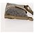Borsa a Spalla SAINT LAURENT PVC 4 Set Grigio Bianco Auth fm5241 Marrone - vista 10