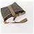 Borsa a Spalla SAINT LAURENT PVC 4 Set Grigio Bianco Auth fm5241 Marrone - vista 11