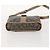 Borsa a Spalla SAINT LAURENT PVC 4 Set Grigio Bianco Auth fm5241 Marrone - vista 12