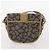 Borsa a Spalla SAINT LAURENT PVC 4 Set Grigio Bianco Auth fm5241 Marrone - vista 15
