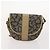 Borsa a Spalla SAINT LAURENT PVC 4 Set Grigio Bianco Auth fm5241 Marrone - vista 20