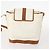 Borsa a Spalla SAINT LAURENT PVC 4 Set Grigio Bianco Auth fm5241 Marrone - vista 3