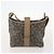 Borsa a Spalla SAINT LAURENT PVC 4 Set Grigio Bianco Auth fm5241 Marrone - vista 8