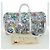 LOUIS VUITTON Borsa Keepall Bandoulière 50 Monogram Comics M21863 Auth LNZ784SM Bianco - vista 12