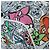 LOUIS VUITTON Borsa Keepall Bandoulière 50 Monogram Comics M21863 Auth LNZ784SM Bianco - vista 19