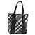 Borsa Tote Nova Check in nylon nero e argento di BURBERRY Auth bs33871 - vista 13