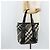 Borsa Tote Nova Check in nylon nero e argento di BURBERRY Auth bs33871 - vista 22