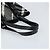 Borsa Tote Nova Check in nylon nero e argento di BURBERRY Auth bs33871 - vista 7