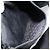 Borsa a vita GUCCI in nylon nero argento 28566 Auth 174041 - vista 11