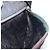 Borsa a vita GUCCI in nylon nero argento 28566 Auth 174041 - vista 19