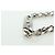 Collana in metallo corsivo Christian Dior Argento Auth LNZ749M - vista 12