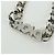 Collana in metallo corsivo Christian Dior Argento Auth LNZ749M - vista 8