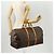 LOUIS VUITTON Borsa Boston Monogram Keepall 50 M41426 LV Auth 172614 Monogramma - vista 22