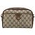 Borsa a Spalla Gucci GG Supreme Web Sherry Line PVC Beige 116 02 089 Auth ka3157 - vista 13
