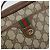Borsa a Spalla Gucci GG Supreme Web Sherry Line PVC Beige 116 02 089 Auth ka3157 - vista 17