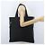 Borsa a mano Salvatore Ferragamo in tela nera e argento autentica bs33983 - vista 23