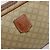 Céline Borsa a Spalla in Tela Macadam CELINE PVC Beige Oro Auth ARZ425 D'oro - vista 18