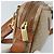 Céline Borsa a Spalla in Tela Macadam CELINE PVC Beige Oro Auth ARZ425 D'oro - vista 19