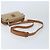Céline Borsa a Spalla in Tela Macadam CELINE PVC Beige Oro Auth ARZ425 D'oro - vista 7