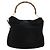 Bamboo Borsa a Spalla GUCCI in Camoscio Nero e Oro 01 1014 1577 Auth ti3727 D'oro - vista 13