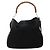 Bamboo Borsa a Spalla GUCCI in Camoscio Nero e Oro 01 1014 1577 Auth ti3727 D'oro - vista 2